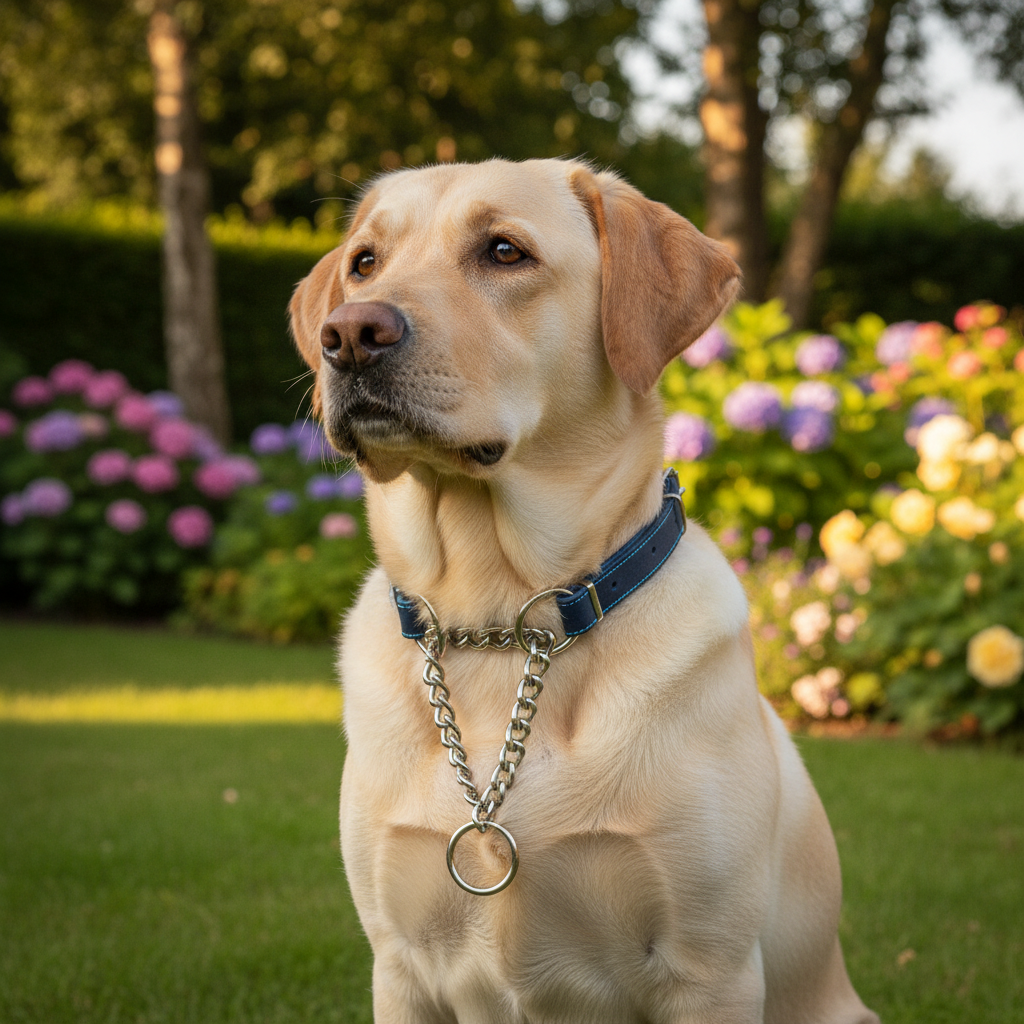 Jack and Vanilla halsband voor honden, blauw, 50 cm