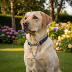 Jack and Vanilla halsband voor honden, blauw, 50 cm