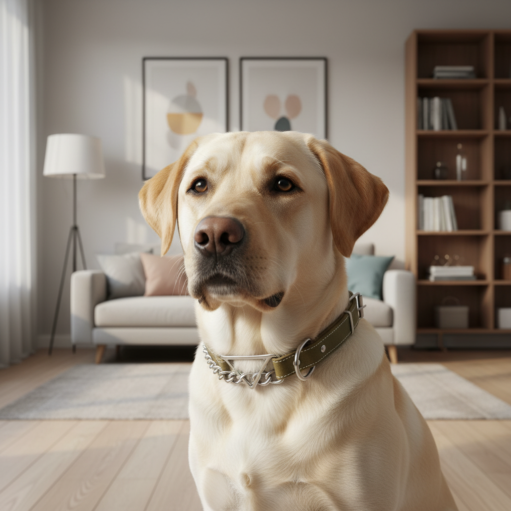 Jack and Vanilla halsband voor honden, groen, 80 cm