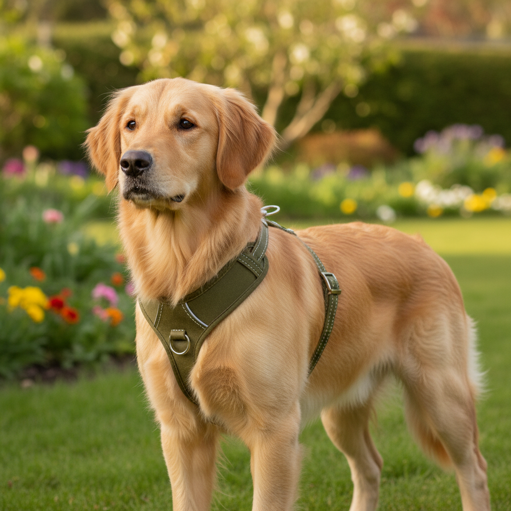 Jack and Vanilla tuigje voor honden, groen, 30 cm
