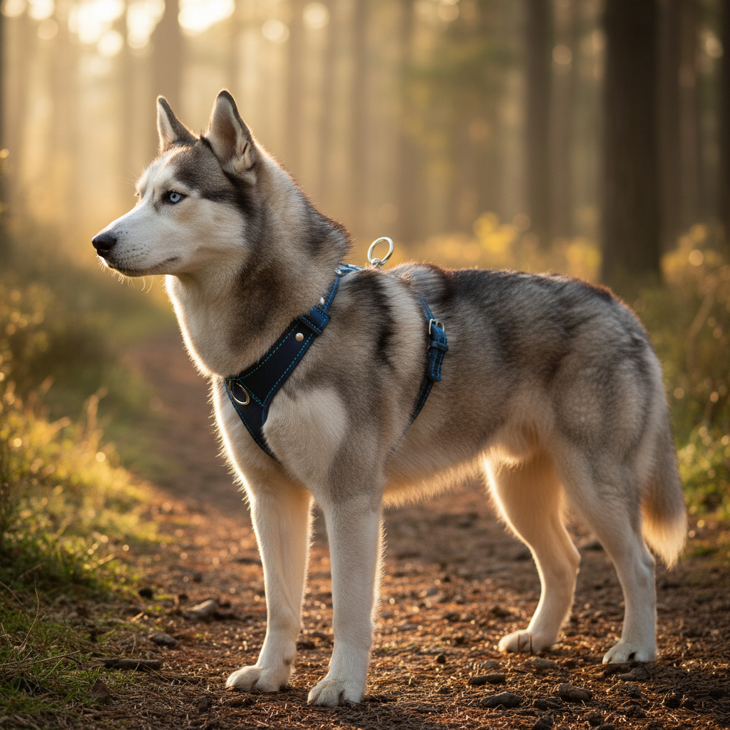 Jack and Vanilla tuigje voor honden, blauw, 30 cm