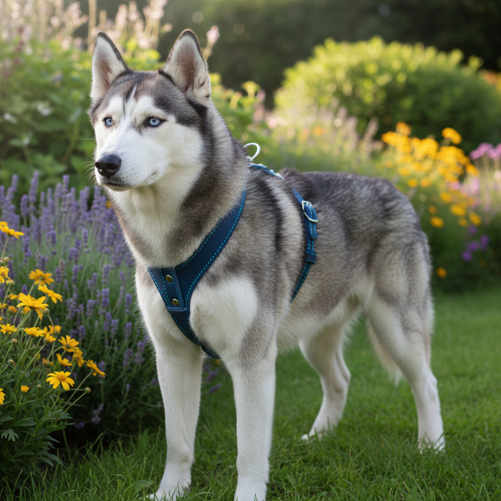 Jack and Vanilla tuigje voor honden, blauw, 30 cm