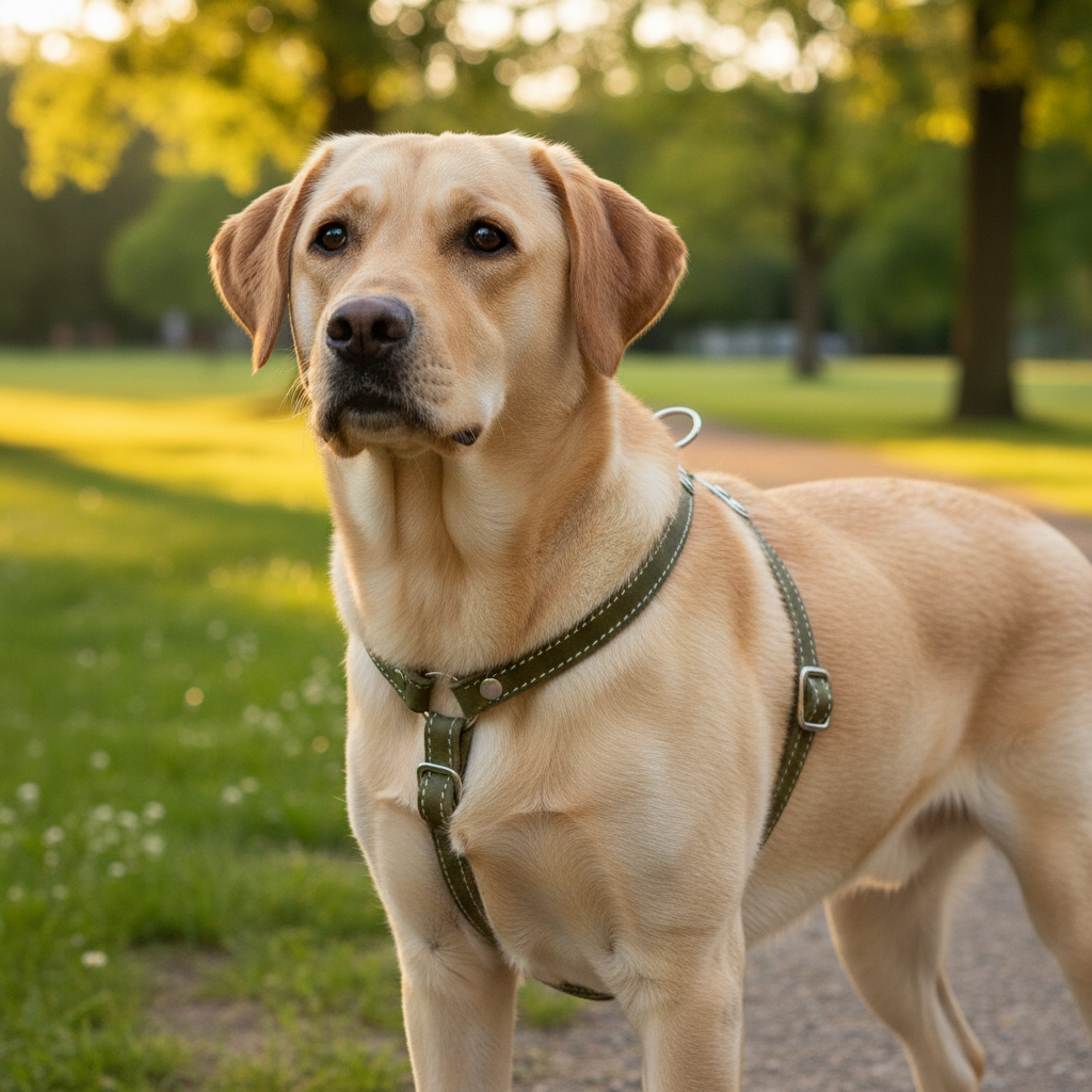 Jack and Vanilla tuigje voor honden, groen, 35 cm