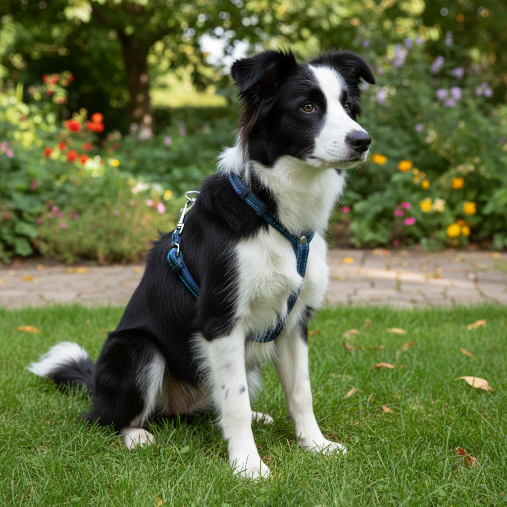 Jack and Vanilla tuigje voor honden, blauw, 35 cm