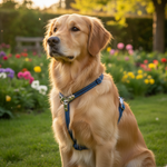 Jack and Vanilla tuigje voor honden, blauw, 40 cm