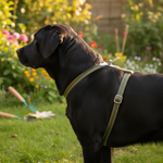 Jack and Vanilla tuigje voor honden, groen, 50 cm