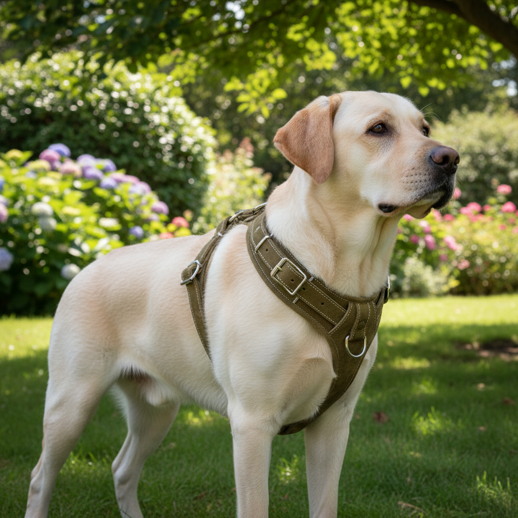 Jack and Vanilla tuigje voor honden, groen, 50 cm