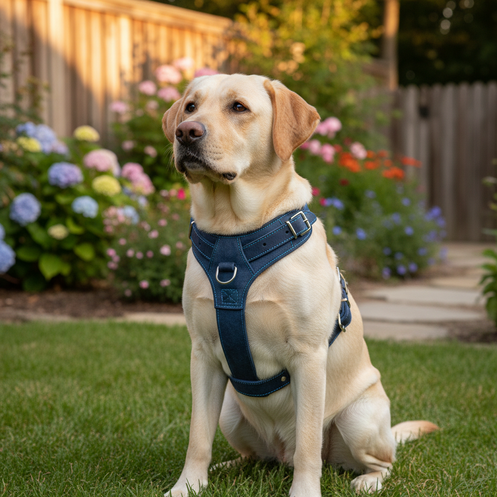 Jack and Vanilla tuigje voor honden, blauw, 50 cm