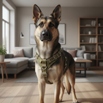 Jack and Vanilla tuigje voor honden, groen, 60 cm