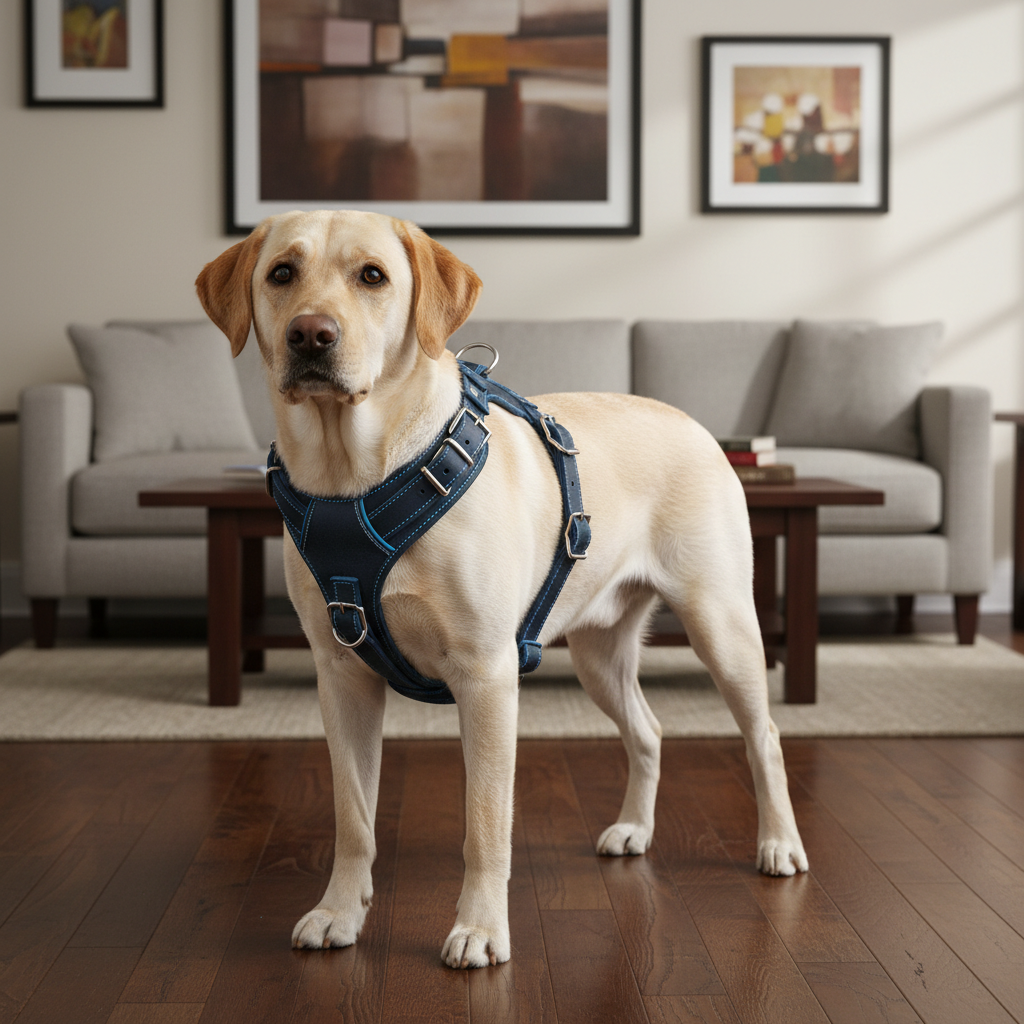 Jack and Vanilla tuigje voor honden, blauw, 60 cm