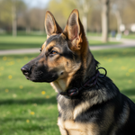 Jack and Vanilla halsband voor honden, zwart, 50 cm