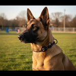 Jack and Vanilla halsband voor honden, zwart, 65 cm