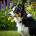 Jack and Vanilla halsband voor honden, zwart, 65 cm