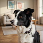 Jack and Vanilla halsband voor honden, zwart, 65 cm