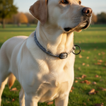 Jack and Vanilla halsband voor honden, grijs, 35 cm