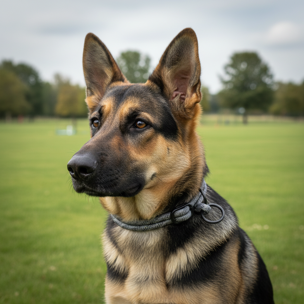 Jack and Vanilla halsband voor honden, grijs, 50 cm