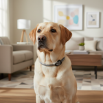 Jack and Vanilla halsband voor honden, grijs, 50 cm