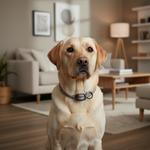 Jack and Vanilla halsband voor honden, grijs, 65 cm