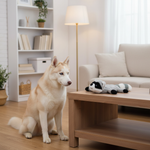 Jack and Vanilla speeltje voor honden, grijs, 45 cm