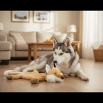Jack and Vanilla speeltje voor honden, bruin, 70 cm