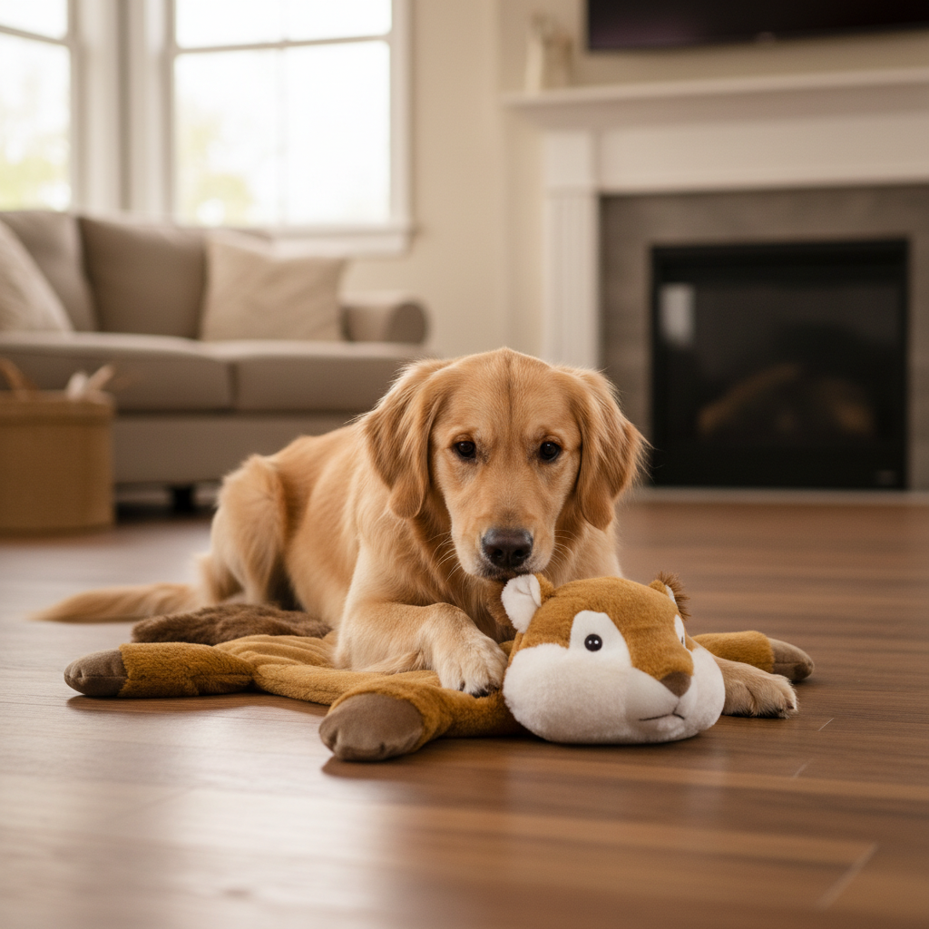 Jack and Vanilla speeltje voor honden, bruin, 70 cm