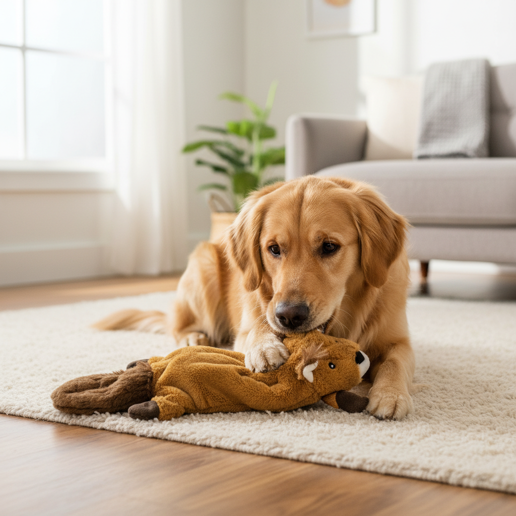 Jack and Vanilla speeltje voor honden, bruin, 50 cm