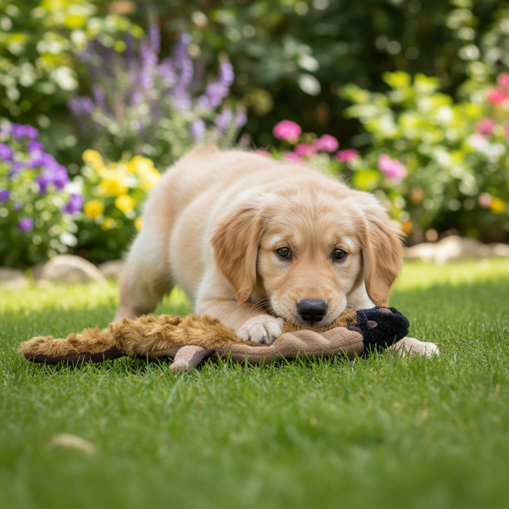 Jack and Vanilla speeltje voor honden, bruin, 18 cm