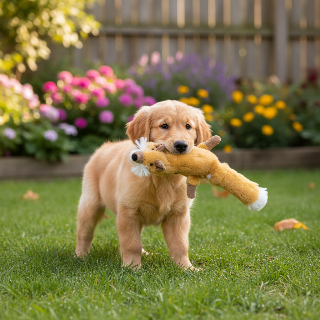 Jack and Vanilla speeltje voor honden, bruin, 18 cm