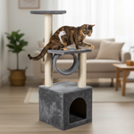 Jack and Vanilla krabpaal voor katten, grijs, 30 cm