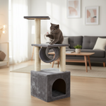 Jack and Vanilla krabpaal voor katten, grijs, 30 cm
