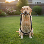 Jack and Vanilla halsband voor honden, zwart, 45 cm