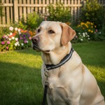 Jack and Vanilla halsband voor honden, zwart, 45 cm