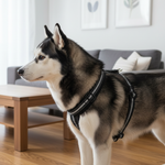 Jack and Vanilla halsband voor honden, zwart, 55 cm