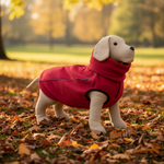 Jack and Vanilla jas voor honden, rood, 40 cm