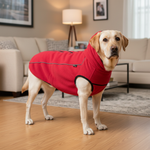 Jack and Vanilla jas voor honden, rood, 60 cm