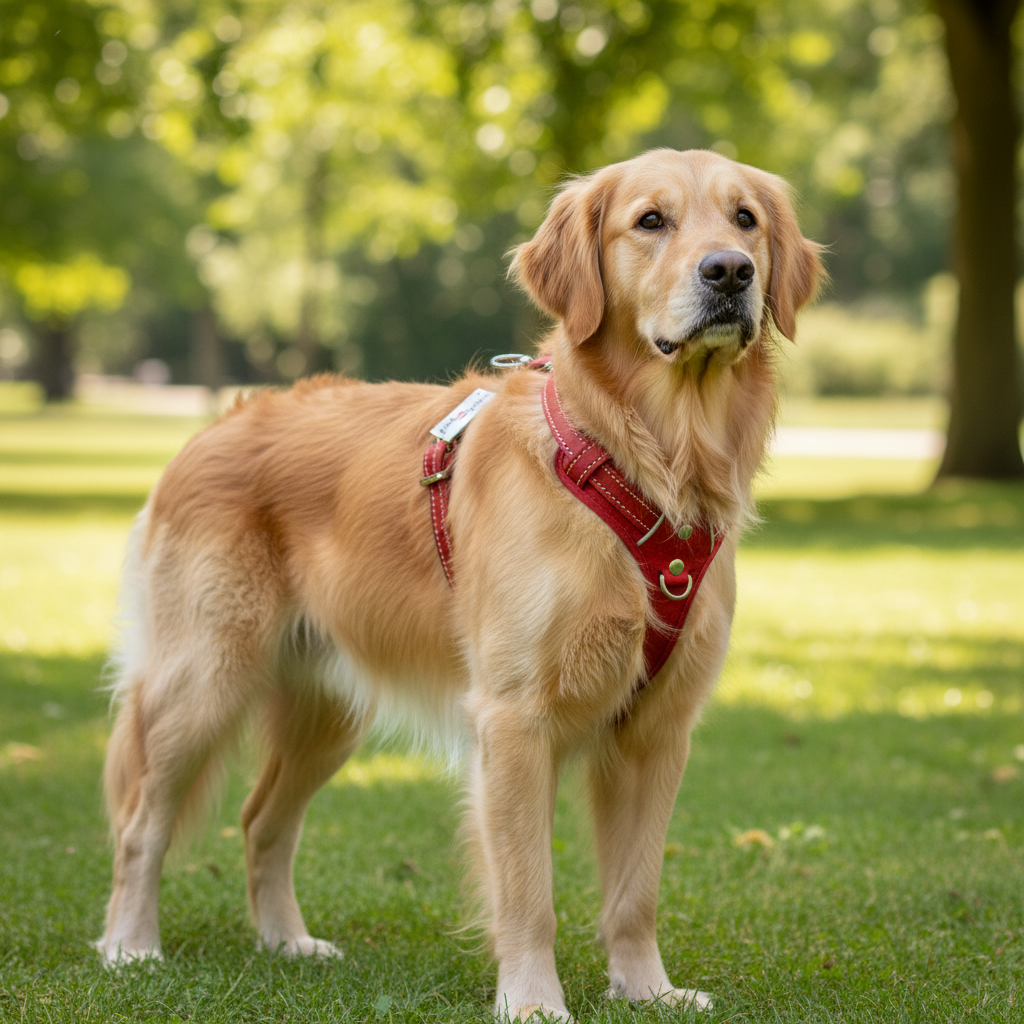 Jack and Vanilla tuigje voor honden, rood, 35 cm