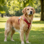 Jack and Vanilla tuigje voor honden, rood, 35 cm