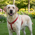 Jack and Vanilla tuigje voor honden, rood, 40 cm
