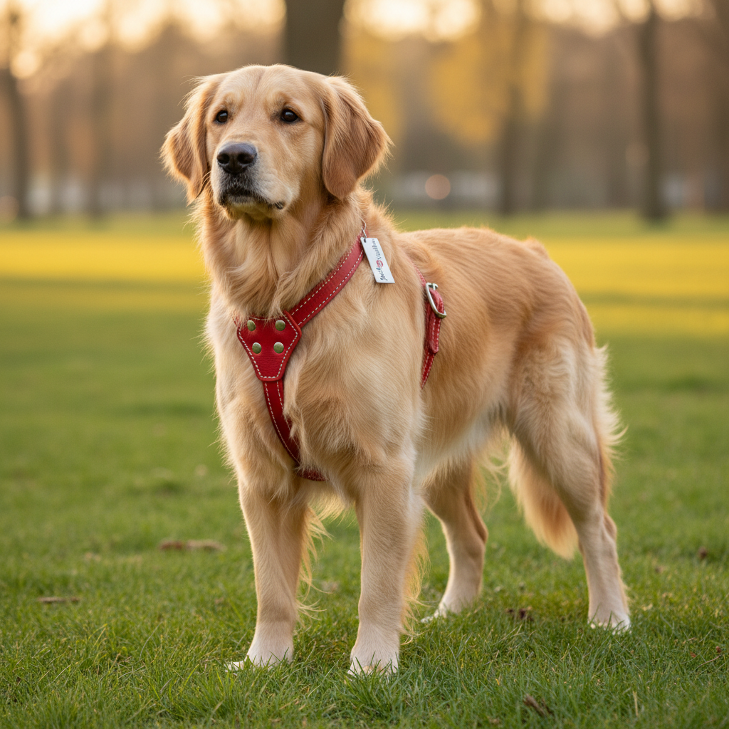 Jack and Vanilla tuigje voor honden, rood, 45 cm