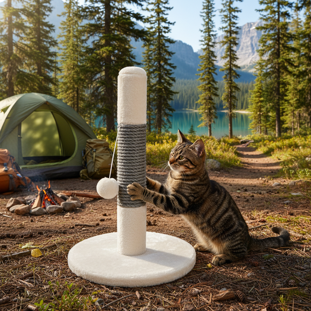 Jack and Vanilla krabpaal voor katten, grijs, 30 cm