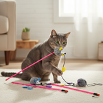 Jack and Vanilla kattenhengel voor katten, meerkleurig, 46 cm