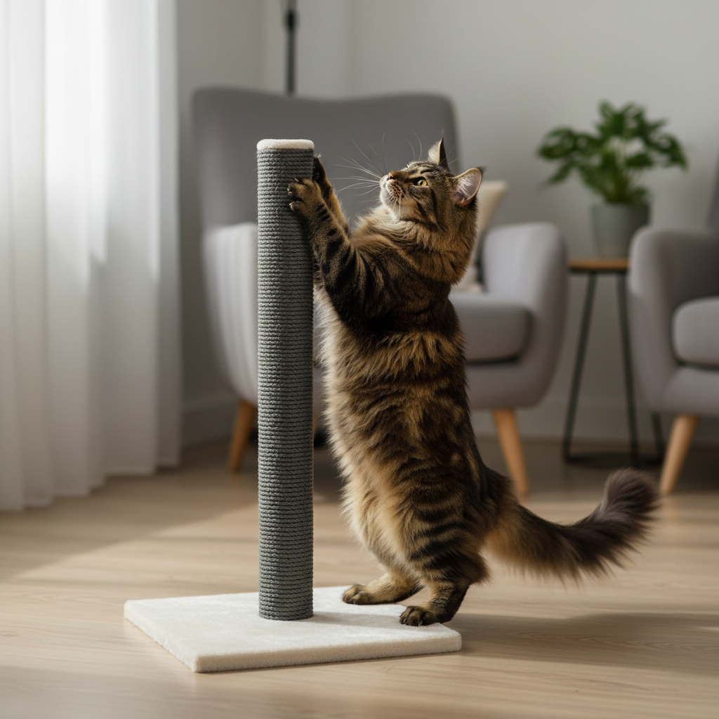 Jack and Vanilla krabpaal voor katten, grijs, 40 cm