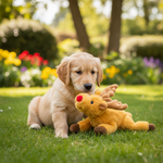 Jack and Vanilla speeltje voor honden, bruin, 20 cm