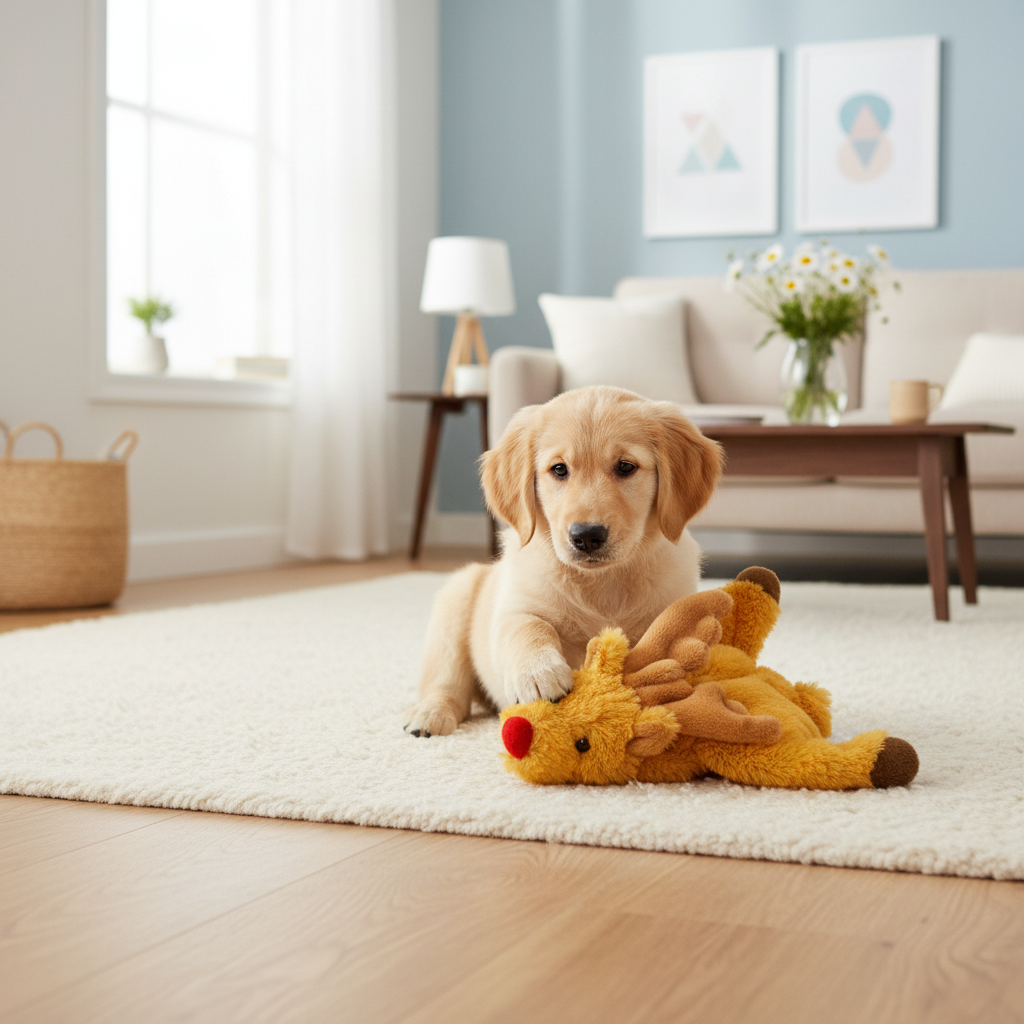Jack and Vanilla speeltje voor honden, bruin, 20 cm