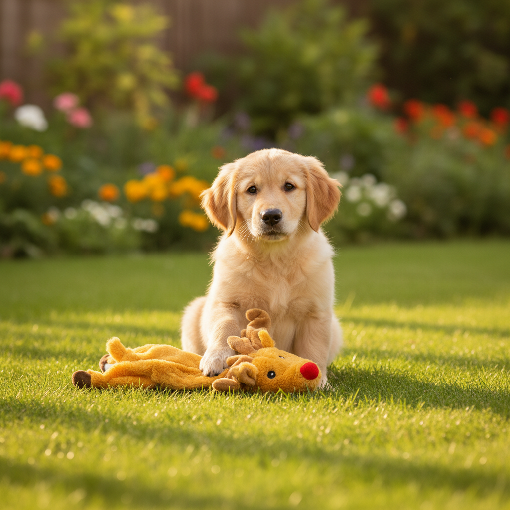 Jack and Vanilla speeltje voor honden, bruin, 50 cm