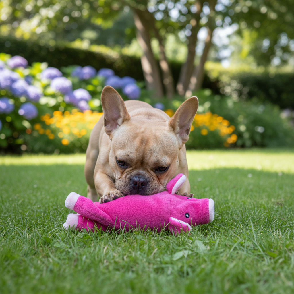 Jack and Vanilla speeltje voor honden, roze, 20 cm