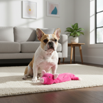 Jack and Vanilla speeltje voor honden, roze, 50 cm