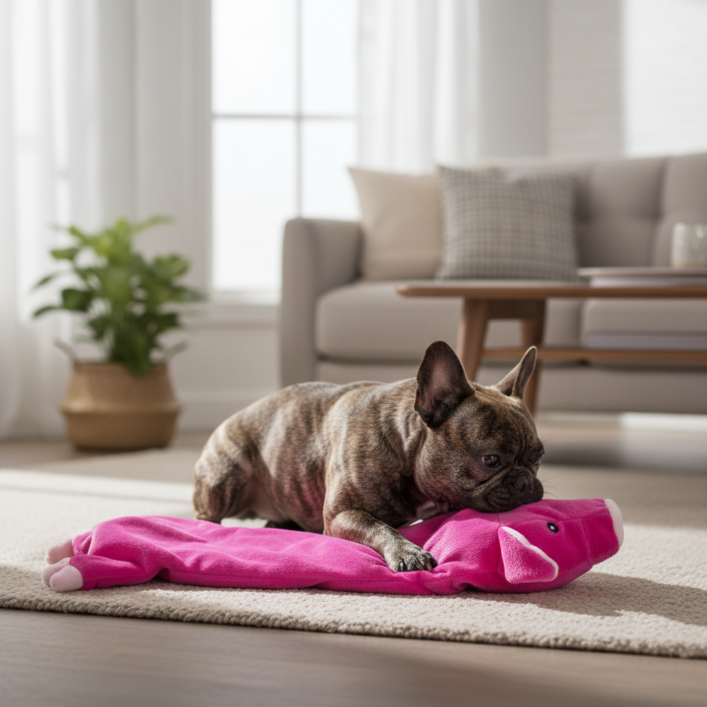 Jack and Vanilla speeltje voor honden, roze, 70 cm