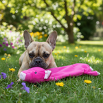 Jack and Vanilla speeltje voor honden, roze, 70 cm