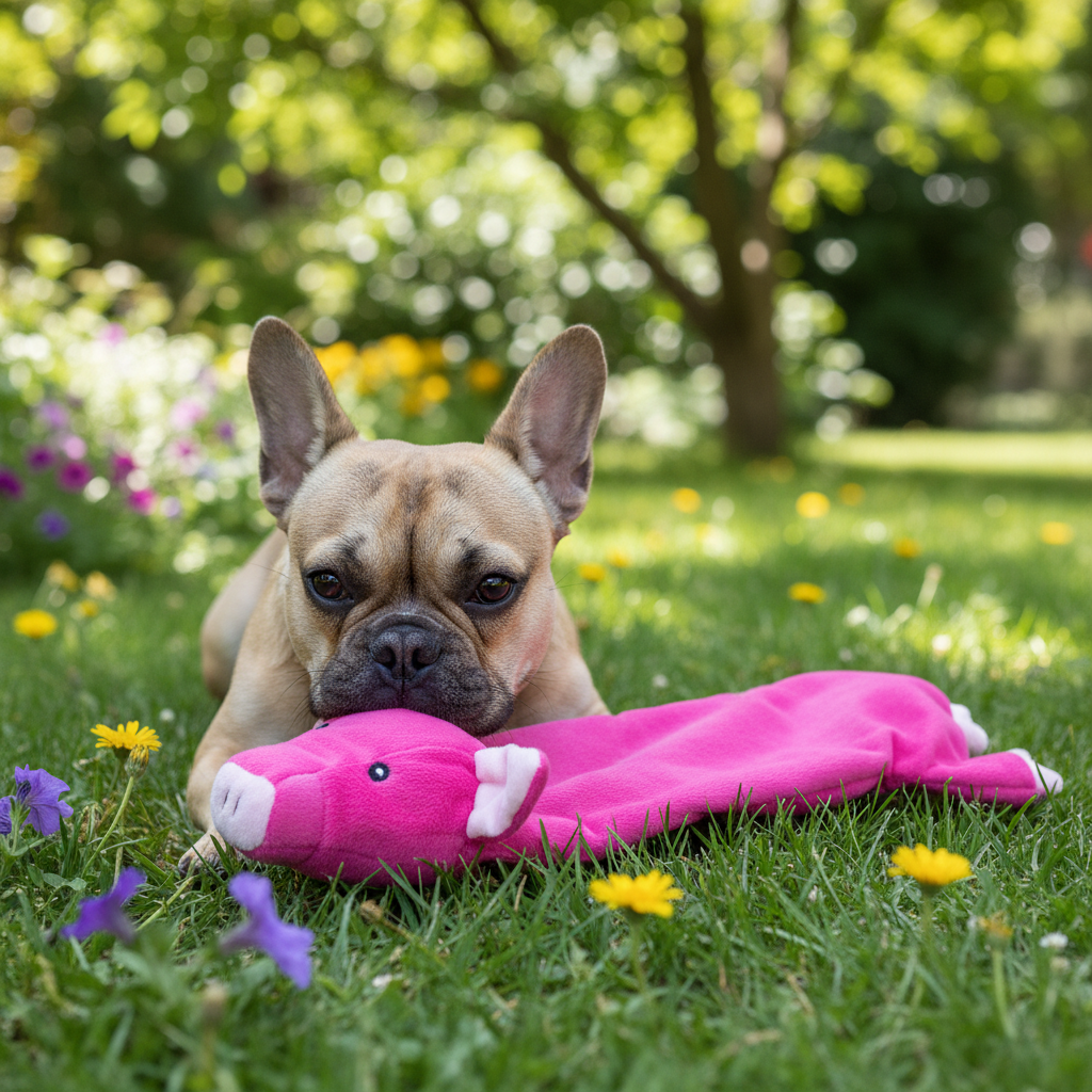 Jack and Vanilla speeltje voor honden, roze, 70 cm